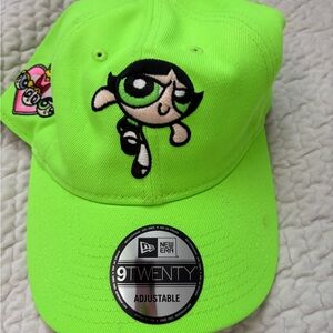 Neon Green Powerpuff Girls New Era Buttercup Cap
